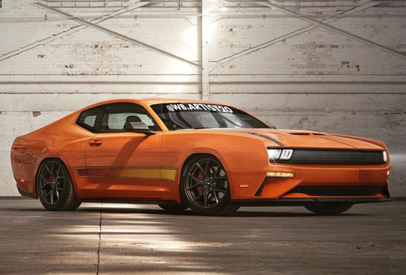 Ford Torino GT Rendering Reimagines Classic As Modern Muscle Car - 2024 Ford Torino Gt