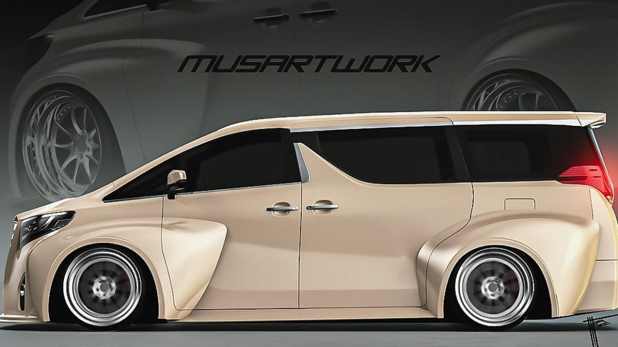 Toyota Alphard Gets West Coast Customs-Style Widebody to Entice  - 2024 Toyota Alphard