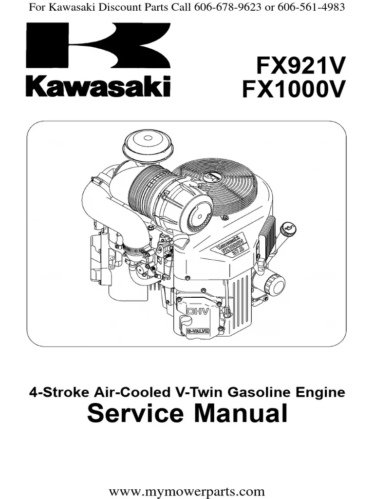 How the kawasaki fx921v Works (Simple Breakdown)