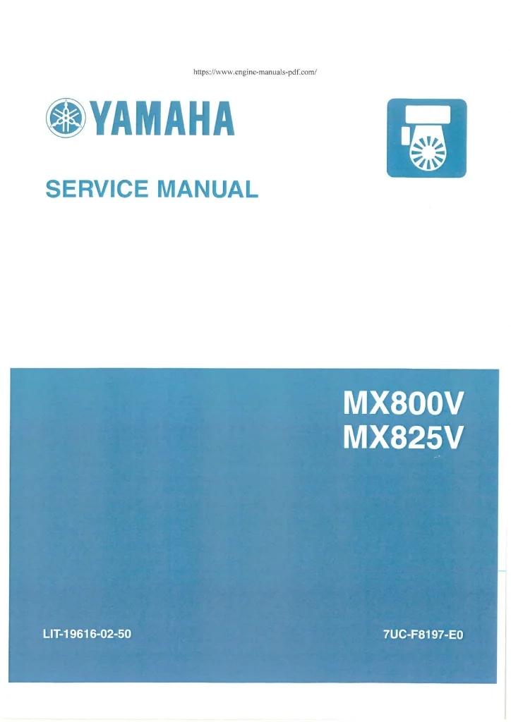 How Yamaha mx800v efi Works