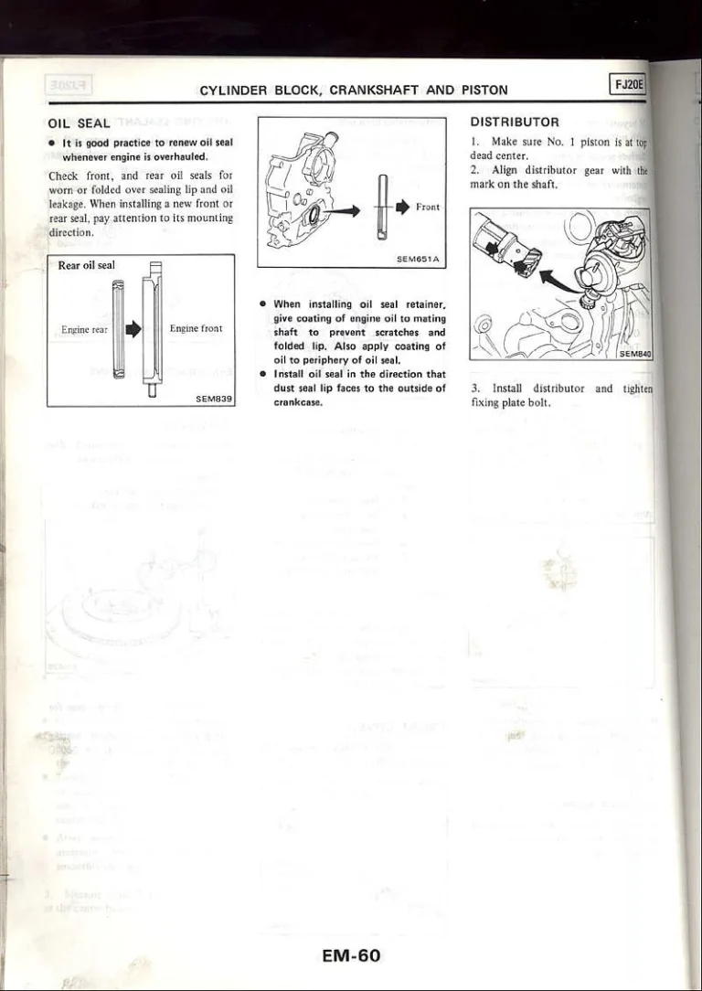 What Is the Nissan FJ20E? (Beginner‑Friendly Explanation)