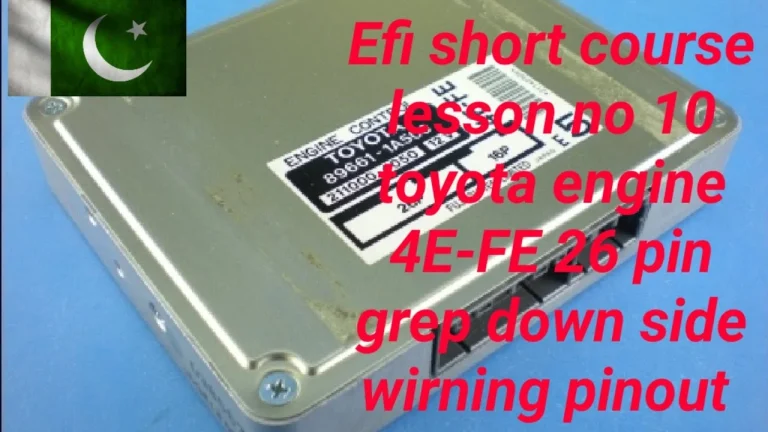 What Is Toyota 4E FE? (Beginner‑Friendly Explanation)